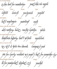 the words are written in different languages and have been made into an intricate font pattern