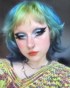 Dark Makeup Looks, Instagram Man, Alternative Makeup, Cool Makeup Looks, Ethereal Makeup, Eye Makeup Designs, Dope Makeup