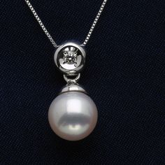 Type of metal: Genuine 18K white gold Type of stone: Natural diamond 0.05ct Motif size: 6mm×15mm Bail inside diameter: 2mm×3mm Pearl size: 8-8.5mm Weight: 2.2g Type of pearl: Akoya pearl (cultured in Japan)   Shape: Round Color: White with pink overtone Luster: AAAA Blemish: Light Luster Grade: AAAAA=Finest AAAA=Very Good AAA=Good AA=Above average A=Average Blemish Grade(scratches,spots,dents) Clean (none) Very Light (few) Light (a few) Moderate (a few more) Heavy (many) ※Size&weight are approx. ※Necklace not included. Pendant only. ※The Akoya pearls we sell are natural pearls cultivated with Akoya oysters. ※Pearls have natural scratches and spots, dents. Because it is a natural proof. Please understand. If you have any questions about the product please feel free to contact us. Japanese Pearls, Akoya Pearls, Modern Pendant, Pearl Size, Natural Pearls, Pearl Pendant, Pearl Jewelry, Types Of Metal, Natural Diamonds