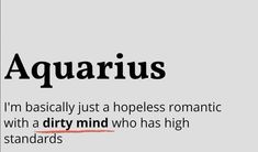 the words aquarius are written in black and white