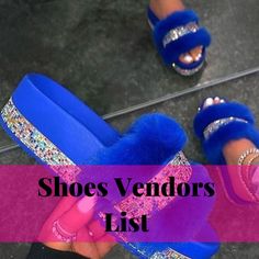 These shoe vendors manufacture items seen on Instagram, Pinterest, Etsy, etc. Trendy Shoes Fur Slides Bags + More! Due to the nature of our products, there is a strict no refund policy.Some vendors may require a business license/ resellers permit.All vendor lists are immediately delivered upon purchase.Please enter your correct email address at checkout. Vendors List, Shoe Business, Business License, Elegant Heels, Comfortable Flats, Fur Slides, Trendy Shoes, Stylish Sneakers, Over 60