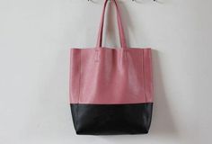 Handmade Vintage Leather Assorted Colors Oversize Tote Bag Shoulder Ba – Feltify Large Capacity Pink Hobo Tote Bag, Pink Large Capacity Hobo Tote Bag, Rectangular Pink Leather Bucket Bag, Pink Leather Rectangular Bucket Bag, Pink Rectangular Leather Bucket Bag, Everyday Large Capacity Pink Hobo Bag, Everyday Pink Large Capacity Hobo Bag, Large Capacity Pink Hobo Bag For Everyday, Pink Rectangular Hobo Bag For Shopping