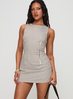 Yumiko Romper Brown Stripe Fitted Striped Cotton Mini Dress, Striped Fitted Cotton Mini Dress, Festival Tops Women, Festival Romper, Maxi Lace Skirt, Clubbing Outfits, Black Dress Formal, Coachella Outfit, Corsets And Bustiers