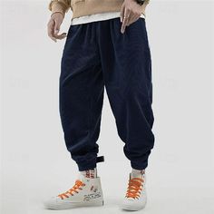 Season:Spring   Fall; Fabric:Polyester; Gender:Men's; Style:Fashion,Sports; Occasion:Casual,Daily,Holiday; Fit Type:Regular Fit; Function:Comfort,Breathable; Waistline:Mid Waist; Pattern:Plain; Design:Pocket; Pants Type:Corduroy Pants,Trousers,Joggers,Dress Pants; Fly Type:Elasticity,Drawstring; Front page:FF; Listing Date:10/30/2023; Hips:; Length:; Waist:; Special selected products:Clearance; Fit US Size:null; Fit UK Size:null; Fit EU Size:null Men's Dress Pants, Pants Corduroy, Trouser Pocket, Mens Dress Pants, Sports Fashion, Fall Fabric, Fashion Black, Plain Design, Type Of Pants