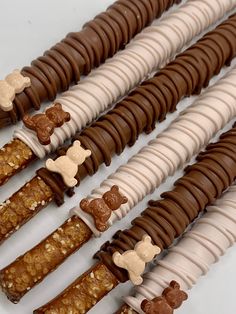 there are many different types of candy sticks