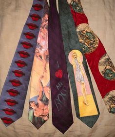 Tie Collection, Fashion Aesthetic, Mad Hatter, Design Inspo, Diy Fashion, Vintage Stil, Diy Clothes