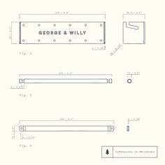 the design for george and willy's new restaurant, which is located in an old