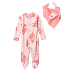 New With Tags Nike 2pc Set Footsie & Matching Bib 3m Or 6 Months (6m Sold) Ships Same Or Next Day Nike Cotton Playtime Sets, Nike White Playtime Sets, Nike Cotton Onesie For Playwear, Nike White Long Sleeve Set, Teagan Marie, Nike Baby Clothes, 7 Month Old Baby, Luxury Baby Clothes