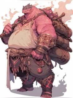 Dnd Dragons, Creature Artwork, Fat Man