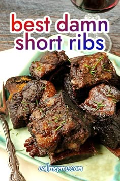 Braised Short Ribs are the Best Damn Short Ribs Braiser Recipes, Best Short Rib Recipe, Ribs Recipes, Boneless Beef Short Ribs