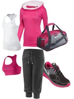 20 outfits para ir al gimnasio Futuristic Gym, Nike Wear, Flight Outfit, Outfit Workout, Working Out Outfits, Sports Outfit, Style Sweatpants, Cute Workout Outfits