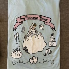 the princess bride t - shirt is on display