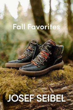 Add some color to those gray days with these adorable & funky booties. Fall Favorites, Full Grain Leather, Hiking Boots, Womens Boots, Hiking, Boots, Leather, Color