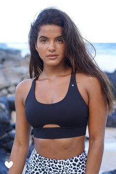 Impact Sports Bra in Black 🖤✨ | New Arrivals! | Fierce & Wild Collection | Shop aloha inspired tanks, tees, activewear, and accessories at Love Fitness Apparel - designed with aloha in Hawaii Black Activewear With Built-in Padding, Supportive Black Activewear With Built-in Padding, Black Sports Bra With Adjustable Straps And Medium Support, Sporty Activewear With Adjustable Straps For Sports, Sporty Activewear With Adjustable Straps For Light Sports, Sports Bra With Adjustable Straps For Training, Athleisure Sports Bra With Adjustable Straps For Light Sports, Adjustable Straps Sports Bra For Training, Supportive Black Sports Bra With Adjustable Straps