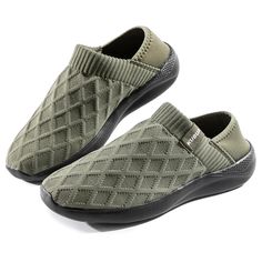 PRICES MAY VARY. Comfort Breathable: These upper of these mens slippers is made from soft, breathable materials like synthetic fabrics,this ensures a comfortable fit and helps keep your feet dry Easy To Slip On: These slippers for men are designed to be easy to slip on and off,making them convenient for quick transitions between indoor and outdoor activities,back just like loafers they can be worn as traditional slippers or as slip-ons Insole: The detachable insole is padded for added comfort, easy to clean and rinse, also provides stability, making these men slippers to give you the most comfortable wearing experience Lightweight Non-Slip: The mens slip on slippers lightweight outsole with good softness, strong non-slip bump texture design very suitable casual wear, indoor activities, or Slip On Slippers, Slippers For Men, Rugged Men, Kids Slippers, Slip On Loafers, Barefoot Shoes, House Shoes, House Slippers, Kids Sneakers