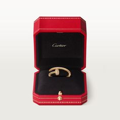 CRB4231500 - Juste un Clou ring - Yellow gold, diamonds - Cartier Piaget Ring, La Girl Aesthetic, Juste Un Clou Ring, Jewelry Packaging Box, Tiffany And Co Jewelry, Expensive Jewelry Luxury, Luxe Jewelry, Nail Ring, Cartier Jewelry