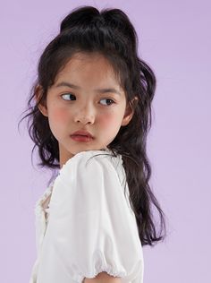 Kid Portrait, Japanese Kids, Editorial Hair, Girl Haircut, Asian Hair, Kids Portraits, Model Poses