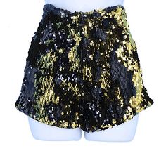 Sparkle & Glitter White High Waist Sequin Shorts Elastic Waist-Fully Lined Trendy & Fashionable Size Chart XS = Dress 0-2, Bust, 31"-32.5", Waist 23"-24, Hip 31"- 34"Small = Dress 4-6, Bust,33"-35", Waist 25-26", Hips 35"-37"Medium = Dress 8-10, Bust 35-36" Waist 27-28", Hips 38-39"Large =Dress 12-14,Bust,38-40, Waist,29-31", Hips 40-42"14/16 - Bust 40"-42", Waist 33.5"-36", Hips 44"-46"18/20 - Bust 42"-44", Waist 37"- 40", Hips 47"-50"22/24 - Bust 44"-46", Waist 41"-46", Hips 51"-55"26/28 - Bus Disco Style Glitter Bottoms For Summer, Summer Disco Glitter Bottoms, Glitter Disco Bottoms For Summer, Glitter Bottoms For Night Out In Summer, Glitter Bottoms For Summer Night Out, Glamorous Glitter Bottoms For Summer, Glamorous Summer Glitter Bottoms, Glamorous Glitter Summer Bottoms, High Waist Gold Shorts For Night Out