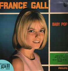 an album cover with a woman's face on it