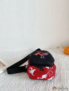 BirdinBag - Adjustable Strap Mini Sling Bag with Cartoon Animal Print Casual Portable Satchel As Gift, Casual Portable Satchel For Gift, Casual Satchel With Mobile Phone Bag As Gift, Casual Satchel As Gift, Casual Satchel With Removable Pouch As Gift, Casual Shoulder Satchel As Gift, Casual Mobile Phone Bag As Gift, Casual Mobile Phone Bag For Gift, School Satchel Bag With Animal Design