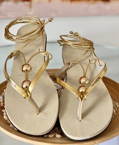 Glamour at your feet! All sandals are handcrafted with the finest Brazilian embellishments. We use the original Havaianas®️: thong style made in Brazil 100% rubber non slip tread durable and flexible Customized items are final sale so they can’t be returned. Wedding Sandals, Made In Brazil, Custom Shoes, Gladiator Sandals, Women's Accessories, Final Sale, Brazil, Embellishments, Sandals