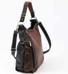 LEATHER SHOULDER BAG is made of 100% high quality leather. Very practical for carrying on the shoulder, and cross body. The purse closes with a zipper. Two vertical pockets with zip at the front. Inside there is one zippered pocket and one on the phone. Additional zip pocket at the back of the bag. To be worn on the shoulder or in the hand. Has a long adjustable strap. Accommodates A4 format (US Lettel format). Interior finished with lining. ALL HANDBAGS in our Etsy shop are AVAILABLE and will b Hobo Bags, Brown Bag, Leather Hobo Bag, Brown Bags, Leather Hobo, Crossbody Purse, Leather Handbag, Hobo Bag, High Quality Leather