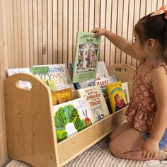 Build a little library with ECR4Kids 3-Shelf Floor Book Display with Handles. The low, beginner-friendly book display stand is perfect for introducing literacy at a young age in a daycare, preschool, or home. Designed to grow with your child, this small shelf helps parents and teachers keep books organized. Establishing consistent reading routines encourages children to develop their interests and nurtures a passion for learning. The classroom bookshelf allows toddlers to see stories, magazines, Book Display Stand, Low Bookshelves, Tree Bookshelf, Youth Furniture, Small Bookshelf, Classroom Storage, Storage Cabinet Shelves, Furniture Bookshelves, Little Library