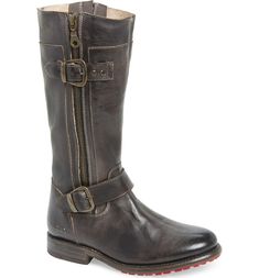 Free shipping and returns on Bed Stu Gogo Boot (Women) at Nordstrom.com. Meticulous distressing adds lived-in appeal to a moto boot featuring dual side zips and a substantial lugged sole. Rugged Wide Calf Moto Boots For Fall, Rugged Moto Boots With Zipper For Fall, Distressed Moto Boots With Round Toe, Platform Boots Women, Womens Waterproof Boots, Gogo Boots, Round Toe Pumps, Bed Stu, Buckle Boots