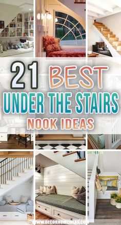 the best under the stairs nook ideas