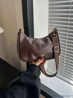 Simple Purse, Purse Outfit, Everyday Purse, Brown Crossbody Bag, Brown Leather Bag, Leather Coin Purse, Brown Purses, Pretty Bags