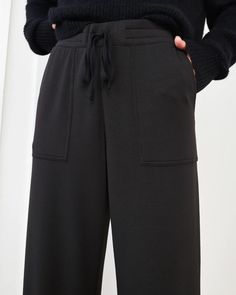 SuperSoft Wide Leg Pants | Quince Womens Wide Leg Pants, Cropped Wide Leg Pants, Matching Sweatshirts, Linen Short, Scoop Neck Tee, Weekend Wear, Lounge Pants, Quince, Classic Looks