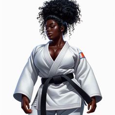 Black Women Samurai, Black Samurai Anime, Female Afro Samurai, Anime Samurai Woman, Japanese Samurai Woman Art, Martial Arts Photography, Japanese Art Samurai, Books Inspiration, Anime Warrior