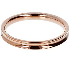 A class act all the way, this slip-on bangle boasts a concave design that adds effortless elegance to any ensemble. From Oro Nuovo® Fine Italian Jewelry. Modern Thick Band Bangle For Formal Occasions, Modern Rose Gold Round Bangle, Modern Rose Gold Bangle, Thick Band Bangle With Polished Finish For Formal Events, Formal Thick Band Bangle With Polished Finish, Elegant Thick Band Bangle With Polished Finish, Formal Rose Gold Polished Bangle, Formal Rose Gold Round Bangle, Rose Gold Bangle For Anniversary With Polished Finish