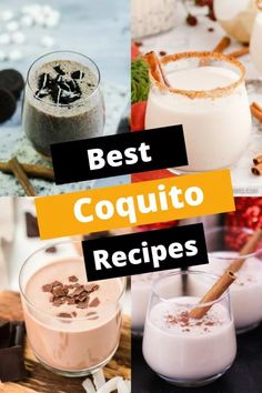 the best coquito recipes for desserts and beverages to make it taste better