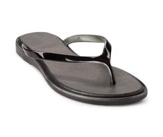 Elegant Adjustable Black Flip Flops, Sleek Summer Beach Flip Flops, Sleek Single Toe Strap Flip Flops For Summer, Sleek Flip Flops With Single Toe Strap For Beach, Sleek Single Toe Strap Sandals For Beach, Sleek Open Toe Flip Flops For Beach, Sleek Summer Toe Post Flip Flops, Sleek Toe Post Flip Flops For Beach, Sleek Open Toe Sandals For The Beach