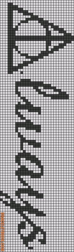 a cross stitch pattern with black and white lines