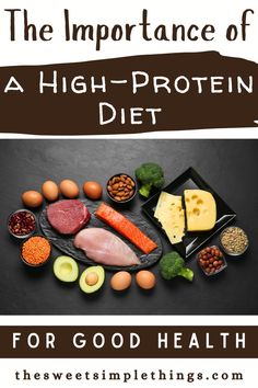 An array of healthy whole foods to include in a high-protein diet. Best Lean Protein For Women, How To Get More Protein In Your Diet, Almond Mom, Why Protein, High Protein Foods List, Sources Of Protein