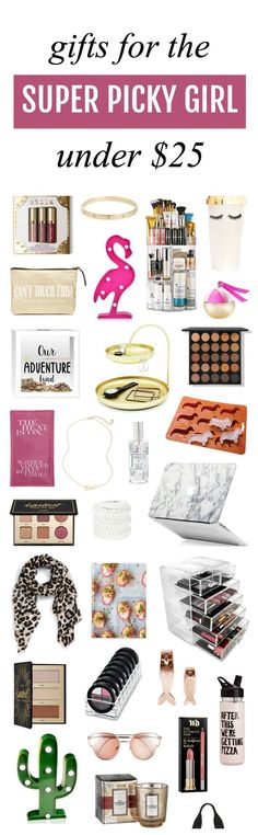 gifts for the super picky girl under $ 3, including makeup and eyeliners