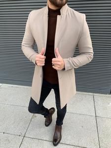 Costume Beige, Prince Coat, Long Coat Men, Winter Outwear, Fitted Coat, Trench Coat Men, Long Wool Coat, Long Trench Coat, Mens Fashion Suits