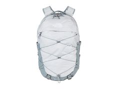 The North Face Borealis - Backpack Bags : TNF White Metallic Melange/Mid Grey : Blaze your own trail with The North Face Borealis backpack, offering optimal organization and easy access to everything you'll need along the way. Padded, top-handle design. Zippered closure. Adjustable shoulder straps. 15 laptop compartment. • Computer compartment is designed to hold an iPad, Kindle or other similarly-sized tablets or e-readers. The FlexVent suspension system features a flexible yoke built from cust North Face White Backpack, The North Face Backpack With Adjustable Strap, The North Face Standard Backpack With Adjustable Strap, White Functional Backpack With Adjustable Straps, The North Face Travel Bags With Adjustable Straps, Backpack With Adjustable Strap For Outdoor Activities, Adjustable Backpack For Outdoor Activities, The North Face Nylon Backpack With Adjustable Strap, The North Face Backpack With Adjustable Strap In Nylon