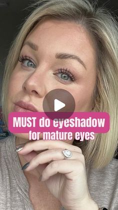 Eyeshadow On Bottom Lash Line, Eyeshadow Colour Combinations, Makeup To Enhance Blue Eyes, Eyeshadow Looks For Over 50, Pink And Grey Eyeshadow Looks, Light Eyeshadow Looks For Blue Eyes, Eye Shadow For Over 50, Eye Makeup For Aging Eyes, Eye Makeup For Maturing Skin