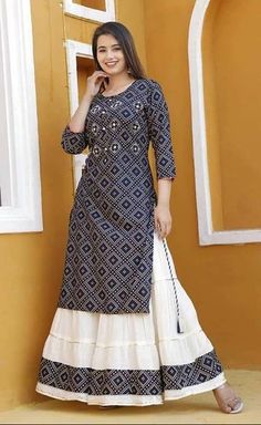 Semi Formal Mujer, White Skirt Outfit, Indian Dresses For Women, Salwar Kamiz