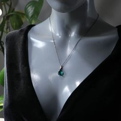 Emerald Necklace Snake Emerald Necklace Birthstone Emerald | Etsy Turkey Silver Jeweled Necklace With May Birthstone, Silver Necklace With May Birthstone Jewels, Silver Necklace With Jewels For May Birthstone, Elegant Sterling Silver Necklace For May Birthstone, Silver Teardrop Necklace With Jewels, Elegant Sterling Silver Crystal Necklace For May Birthstone, Silver Teardrop Jeweled Necklace, Drop Jewel Necklace For Gift, Silver Necklace With Stones For May Birthstone