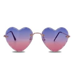 Bared New Heart Shape Sunglasses Uv100% Protection Heart-shaped Sunglasses For Beach In Spring, Trendy Heart-shaped Sunglasses For Spring, Cute Heart-shaped Tinted Sunglasses, Heart-shaped Beach Sunglasses For Spring, Blue Heart Shaped Sunglasses, Fun Heart-shaped Sunglasses For Summer, Casual Heart-shaped Sunglasses For The Beach, Heart Shape Sunglasses, Casual Pink Heart-shaped Sunglasses