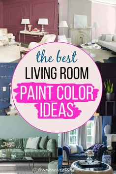 the best living room paint color ideas Best Living Room Paint Color, Neutral Living Room Paint Color, Neutral Living Room Paint, Happy Living Rooms, Modern Living Room Colors, Living Room Paint Color Ideas