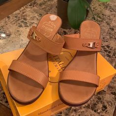 Comfort New Condition Wedge Sandals Summer Leather Slip-on Wedge Sandals, Leather Slip-on Summer Wedge Sandals, Beach Slip-on Wedge Sandals With Heel Strap, Silver Wedge Sandals, Tory Burch Wedges, Beige Wedges, Silver Wedges, Wedge Loafers, Slip On Espadrilles