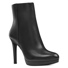 Quanette Platform Booties The Royal Romance, Black Knee Boots, West Boots, Wedges Sneakers, High Boots Outfit, Style Staples, Dress Booties, Womens Black Booties, 3 Shoes