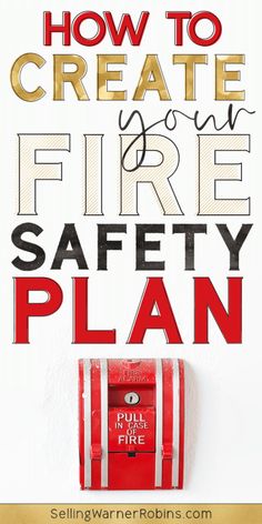 The Ultimate Guide to Fire Safety in Your Home. Do you have a plan? Is your family safe? Follow this guide and be prepared in the event a fire occurs. #firesafety Home Fire Safety, Fire Prevention Month, Fire Safety Tips, Fire Prevention Week, Safety Plan, Prevention Month, Fire Drill, Poster Diy, Escape Plan