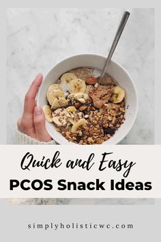 31 Quick and Easy PCOS-Friendly Snack Ideas — Simply Holistic Wellness Energy Boosting Breakfast, Menstrual Relief, Energizing Breakfast, Chocolate Peanut Butter Smoothie, Best Green Smoothie, Filling Snacks, Healthy Snack Options