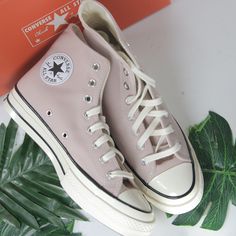 Name:Converse Chuck 70 High Sz 8.5 Womens Pink Cream A00749c Canvas Shoes Sneakers Size: 8womens Original Box: Yes Description: New Never Worn The Item Is 100% Authentic, Check Out My Store For Over 200+ Items And If You Would Like To Bundle Please Message Me For A Discount I Will Ship Within 24hours Except If Its On The Weekend I Do Us/Worldwide Shipping Pink High-top Sneakers With Contrast Sole And Round Toe, Pink High-top Sneakers With Contrast Sole, Pink Leather High-top Sneakers With Vulcanized Sole, Pink Lace-up High-top Sneakers With Rubber Sole, Pink Leather High-top Sneakers With Gum Sole, Casual Pink High-top Sneakers With Vulcanized Sole, Pink Sneakers With Vulcanized Sole And Round Toe, Pink Vulcanized Sole Sneakers With Round Toe, Pink High-top Sneakers With Vulcanized Sole